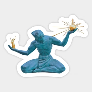 Spirit of Detroit Sticker